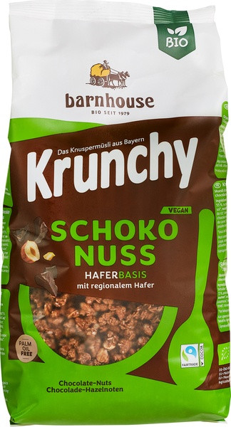 muesli chocolade hazelnoot krunchy