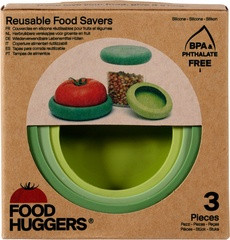 herbruikbare verskapjes voor groente en fruit (foodhugger)