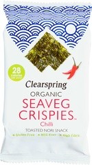 Seaveg crispies chilli nori snack