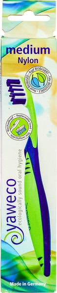 tandenborstel nylon, met vervangende kop, medium