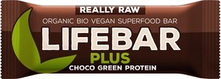 Lifebar plus choco green protein