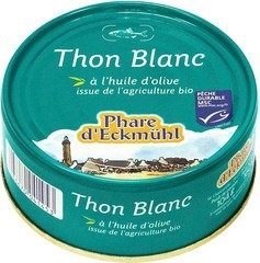 witte tonijn in olijfolie