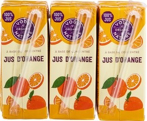 sinaasappelsap kleine pakjes