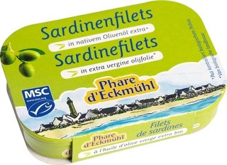 Sardinefilets in extra vergine olijfolie