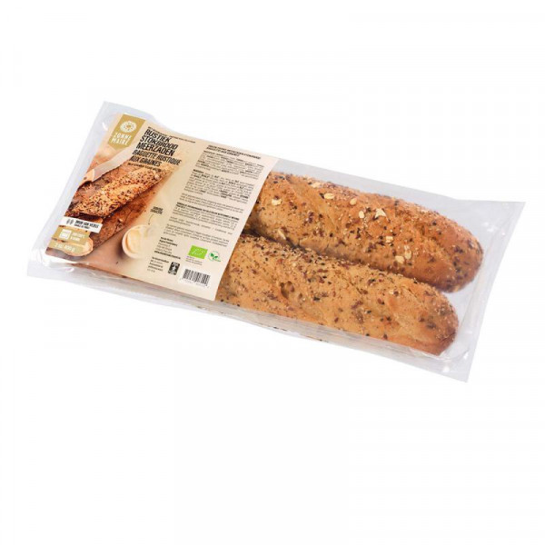 stokbrood meerzaden rustiek 2st afbak