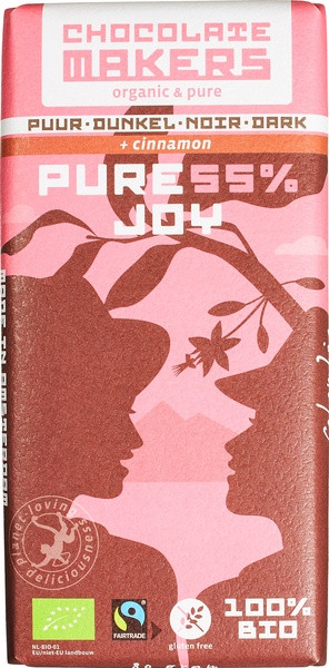 chocoladereep puur joy 55%