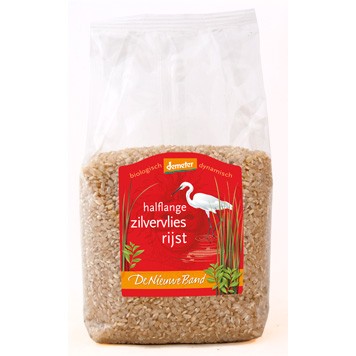 zilvervliesrijst halflang