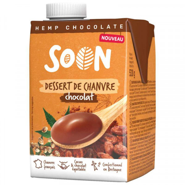 hennepdessert chocolade