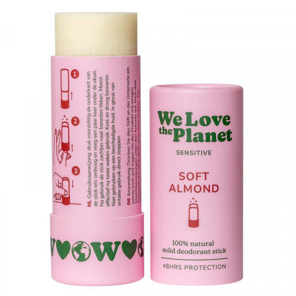 deo stick soft almond sensitive