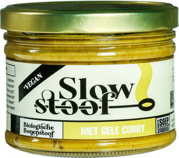 slowstoof met gele curry