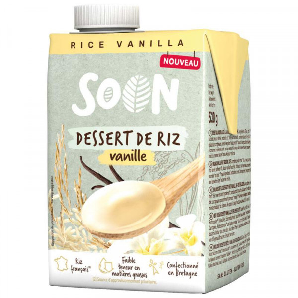 rijstdessert vanille
