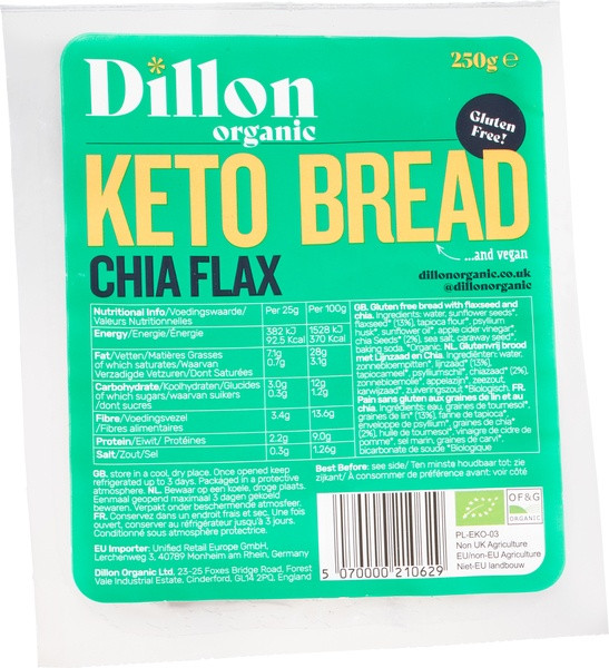 keto-bread chia flax glutenvrij
