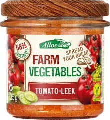 farm vegetables tomato-leek