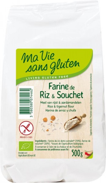 meel rijst aardamandelen - glutenvrij