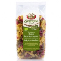 fusilli tricolore biet basilicum bloem