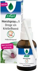 hoest spray droge/kriebel hoest