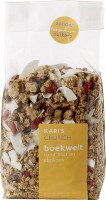 granola boekweit rood fruit en abrikoos