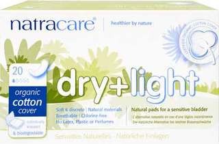 dry and light incontinence pads