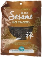 zwarte sesam rice cracker