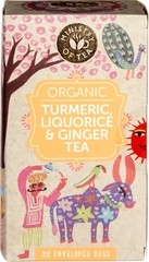 turmeric, liquorice en ginger tea