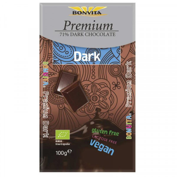 chocoladetablet dark 71% cacao