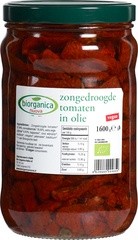 zongedroogde tomaten in olie