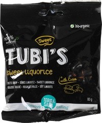 zoete drop tubis cacao