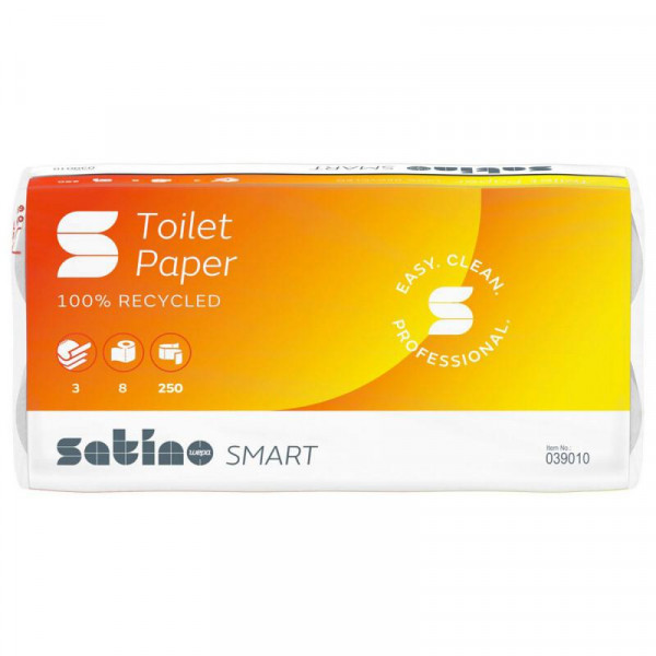 toiletpapier 3 laags 8x smart