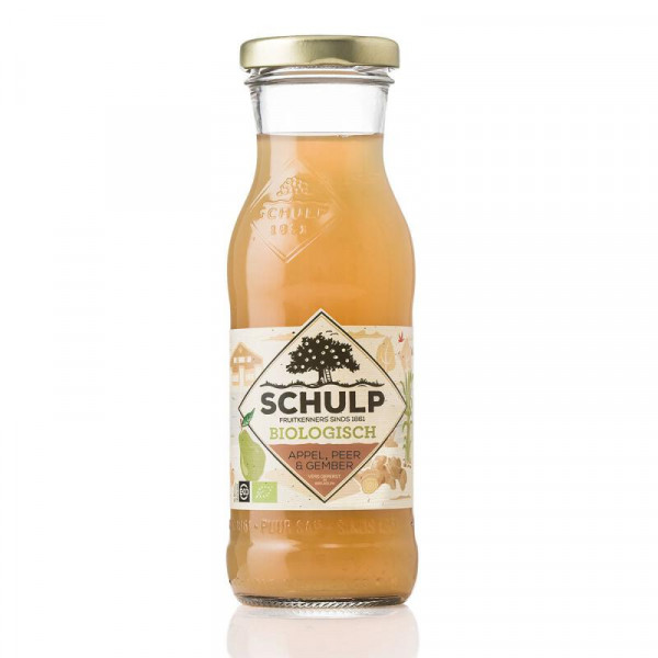 vruchtensap appel, peer + gembersap