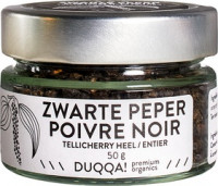 zwarte telicherry peper heel