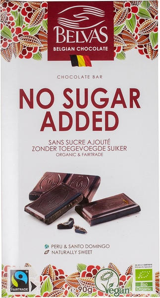 chocolade no sugar added