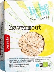 havermout gluten- en lactosevrij