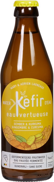 waterkefir gember + kurkuma