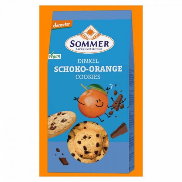 spelt choco-sinaasappel cookies