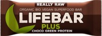 lifebar plus choco green protein