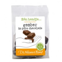 gember in pure chocolade