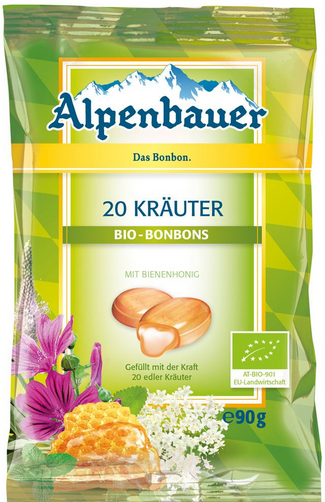 kruidenbonbon met honing