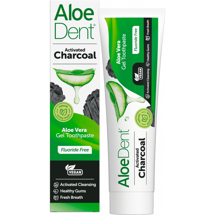tandpasta aloe vera charcoal
