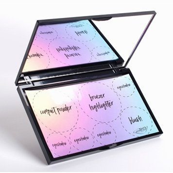 leeg palet voor make-up