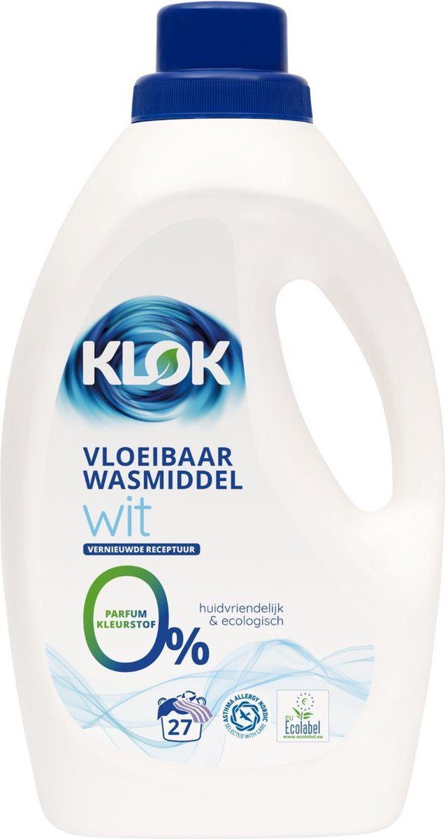 vloeibaar wasmiddel wit