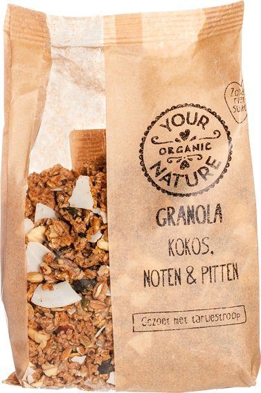 granola - kokos, noten + pitten