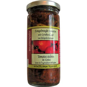 zongedroogde tomaten in olie