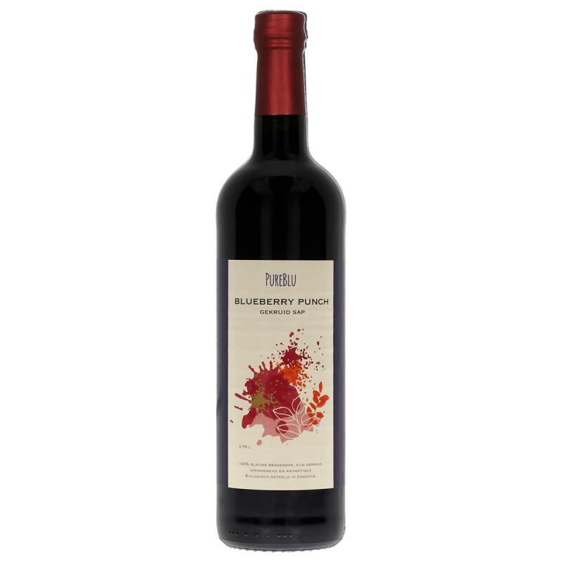 blauwe bessenpunch