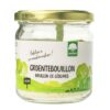 groentebouillon in glas