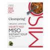 instant misosoep hearty red